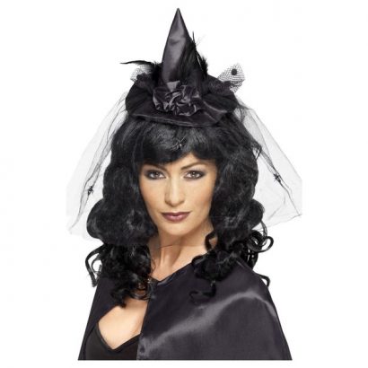 Mini-palarie neagra pentru vrajitoare