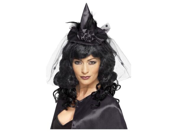 Mini-palarie neagra pentru vrajitoare