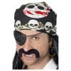 Bandana model craniu pentru pirat