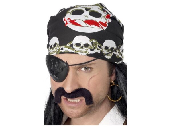 Bandana model craniu pentru pirat