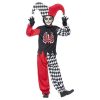 Costum Halloween Jester schelet