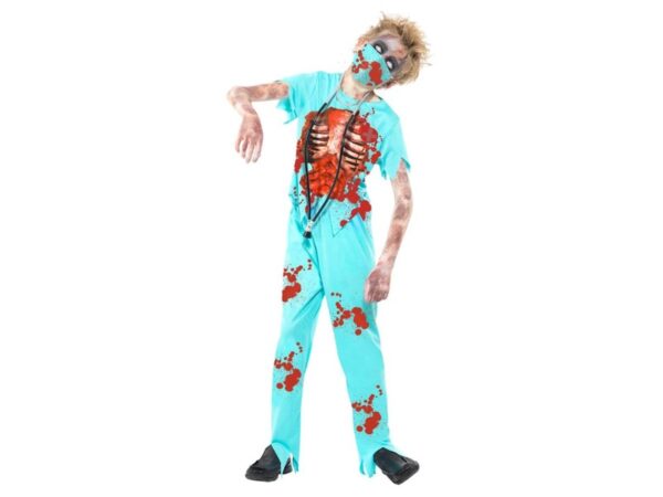 Costum Halloween doctor zombie