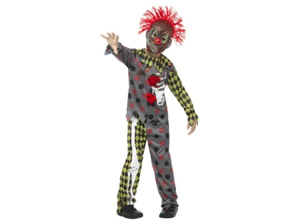 Costum Halloween clown inspaimantator