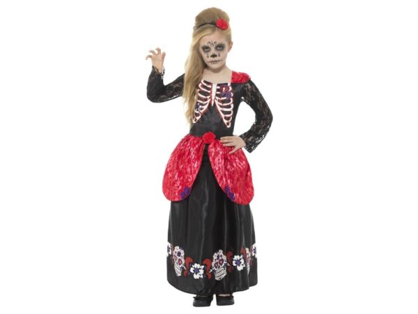 Costum Halloween schelet de ziua mortilor