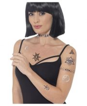Tatuaj temporar simboluri oculte