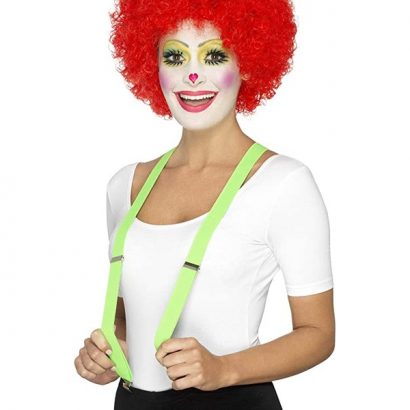 Bretele verzi pentru clown