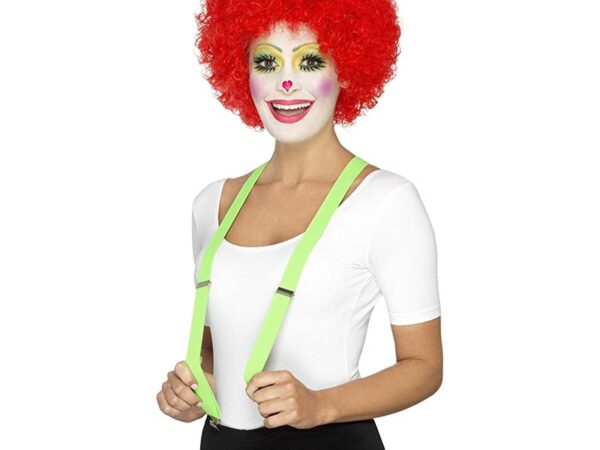 Bretele verzi pentru clown