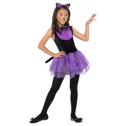 Costum Halloween pisica mov
