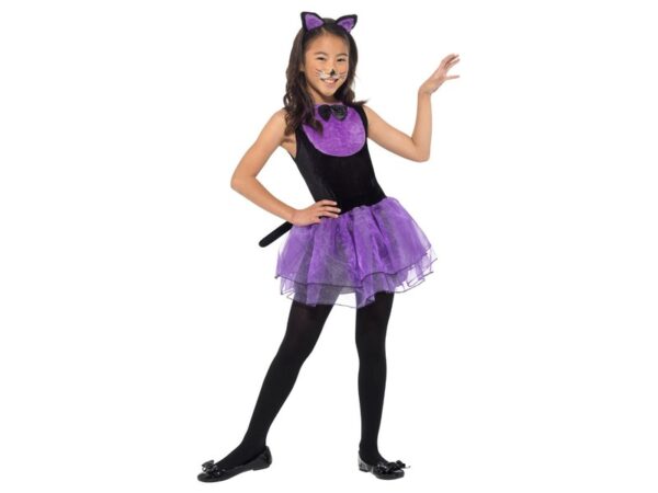 Costum Halloween pisica mov