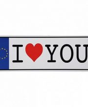 Placuta  I love you
