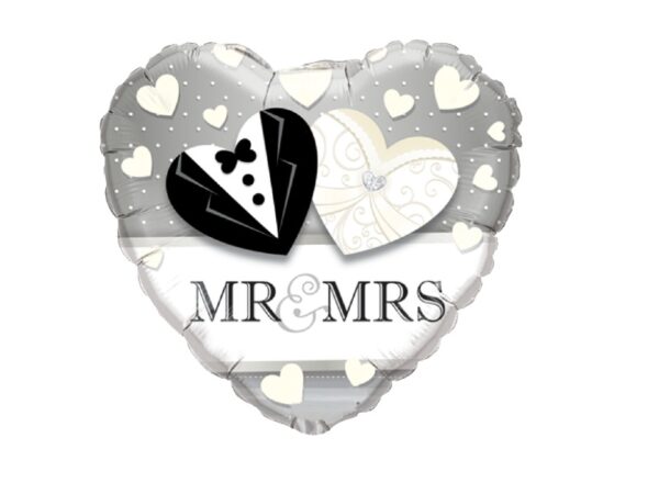 Balon folie MR & MRS