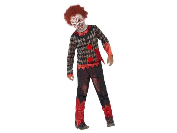 Costum Halloween clown zombie