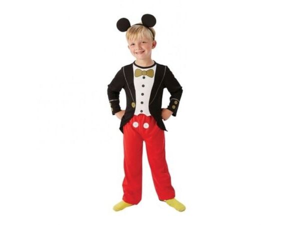 Costum carnaval Mickey Mouse pantalon lung (pentru baieti)