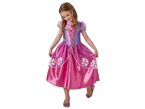 Costum carnaval rochie Sofia roz