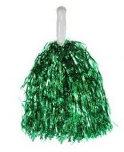 Pom-pom verde pentru majoreta