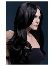 Peruca Khloe lunga bruneta