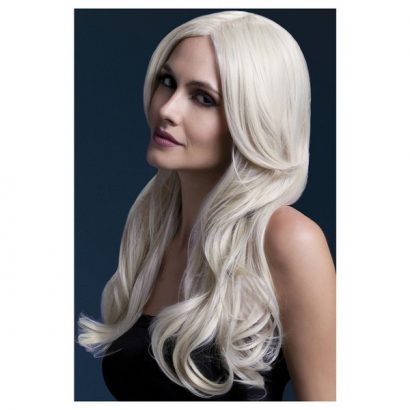 Peruca Khloe lunga blonda