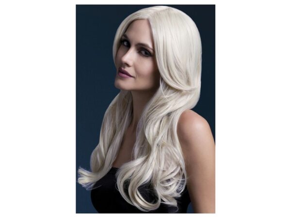 Peruca Khloe lunga blonda