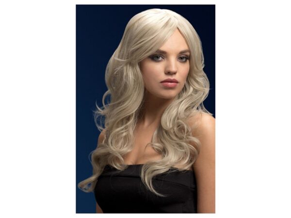 Peruca Nicole lunga blonda