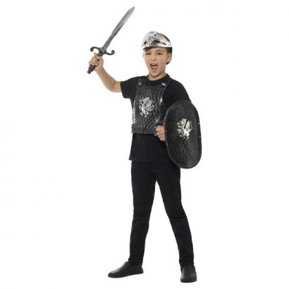 Set armura cavaler cu accesorii