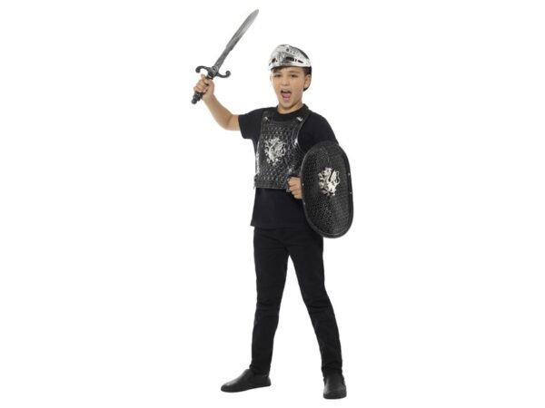 Set armura cavaler cu accesorii