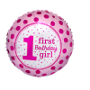 Balon "1St Birthday girl"