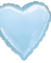 Balon inima bleu