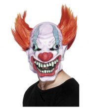 Masca clown horror cu par