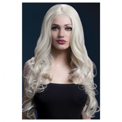 Peruca Rhianne lunga blonda