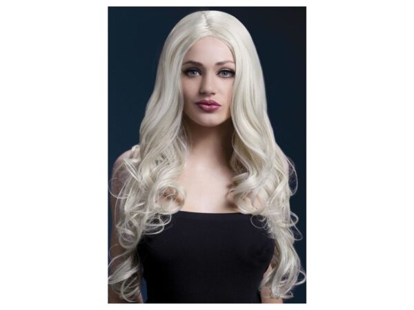 Peruca Rhianne lunga blonda