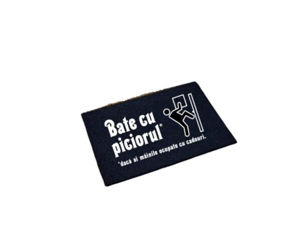 Covor cu mesaj