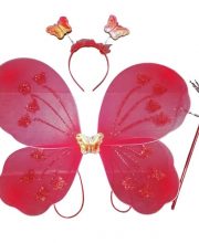 Set fluturas rosu