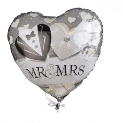Balon folie inima MR & MRS