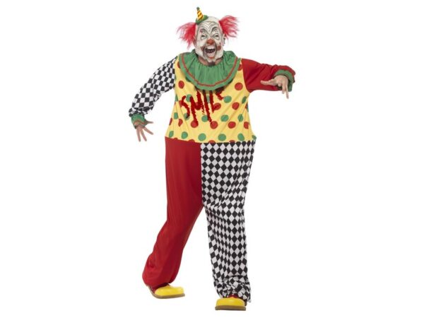 Costum Halloween clown sinistru horror