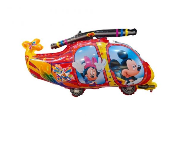 Balon elicopter Mickey si Minnie