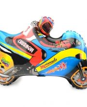 Balon motor albastru