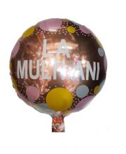 Balon " La multi ani " rose gold