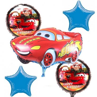 Set 5 baloane Cars