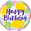 Balon Happy Birthday ananas