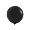 Balon negru Jumbo 80 cm