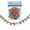 Banner / Ghirlanda Happy Birthday colorat
