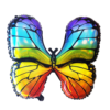 Balon folie fluture holografic