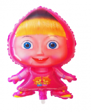 Balon Masha roz
