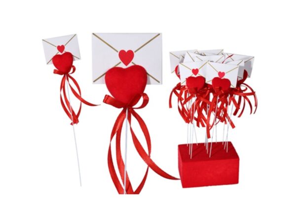 ok_stick__red_heart_covered_with_velvet___envelope__50738