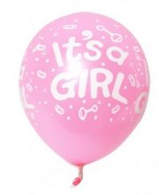 Balon latex it's a girl