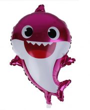 Balon folie baby shark roz