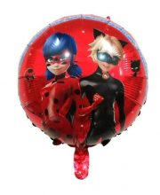Balon folie Buburuza si motan Noir