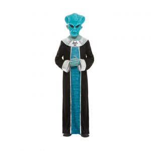 Costum halloween extraterestru albastru