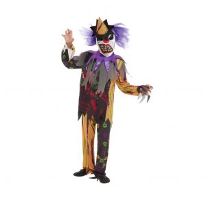 Costum clown multicolor horror