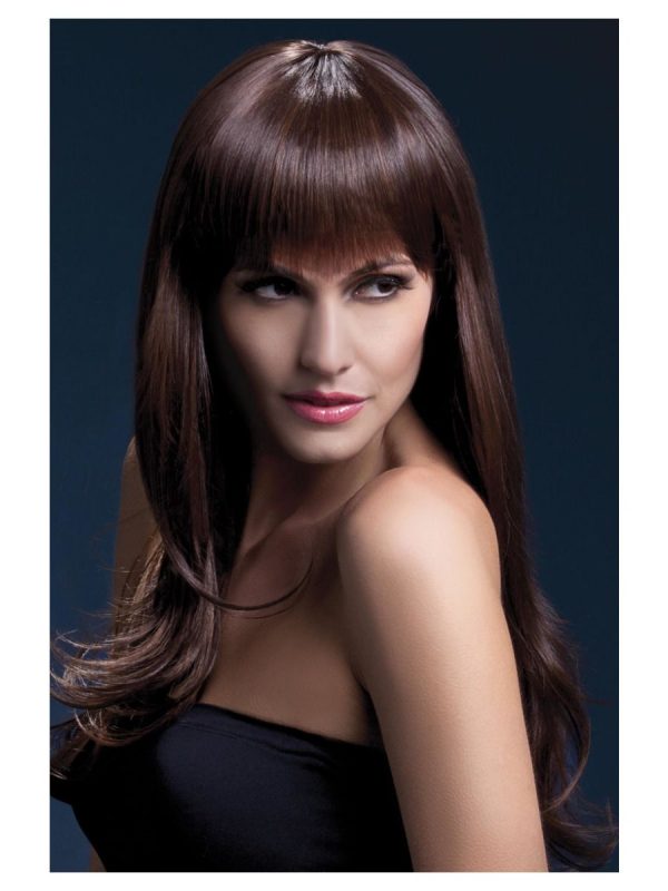 Peruca Sienna castaniu lung
